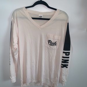PINK long sleeve top